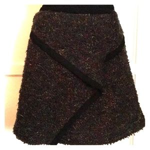 Soft Knit Charcoal Skirt size Small